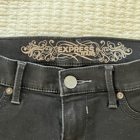 Express Women's Black Skinny Jeans - Picture 4 of 7